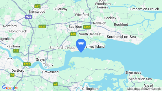 CORYTON Tide Location Pin on Map