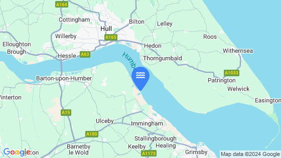HUMBER SEA TERMINAL Tide Location Pin on Map