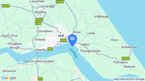 HULL (KING GEORGE DOCK) Tide Location Pin on Map