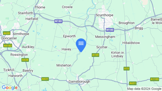 Owston Ferry Tide Location Pin on Map