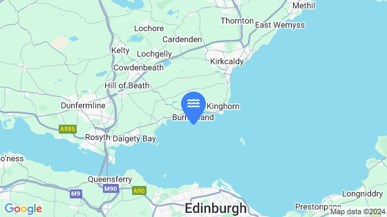 Burntisland Tide Location Pin on Map