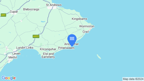 Anstruther Easter Tide Location Pin on Map