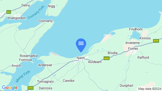 Nairn Tide Location Pin on Map