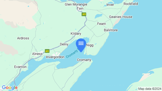 Cromarty Tide Location Pin on Map