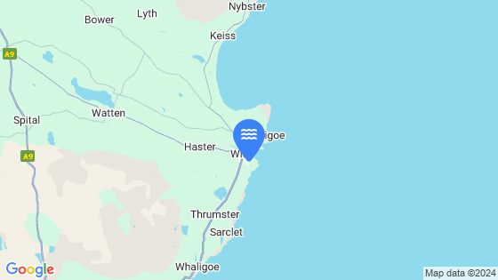 WICK Tide Location Pin on Map