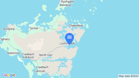 Lochmaddy Tide Location Pin on Map