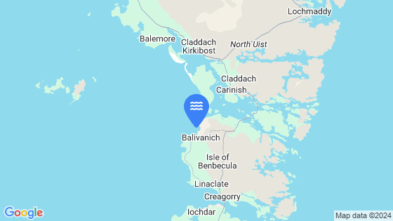 Balivanich Tide Location Pin on Map