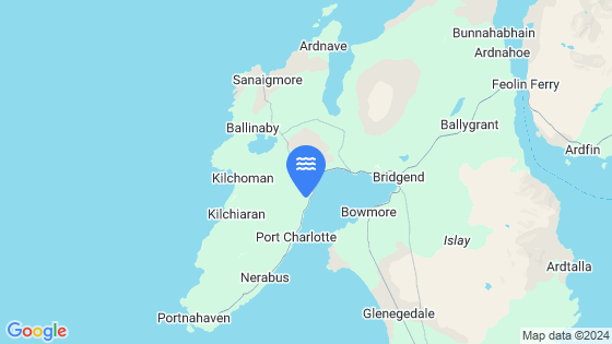 Bruichladdich Tide Location Pin on Map