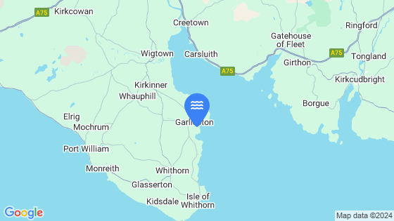 Garlieston Tide Location Pin on Map