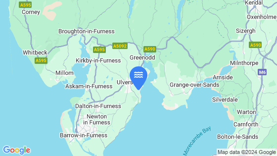 Ulverston Tide Location Pin on Map