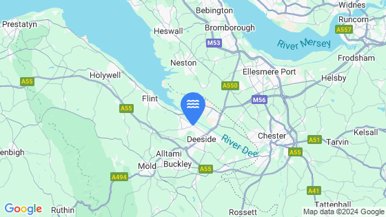 Connah's Quay Tide Location Pin on Map