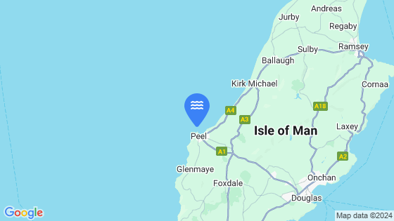 Peel Tide Location Pin on Map