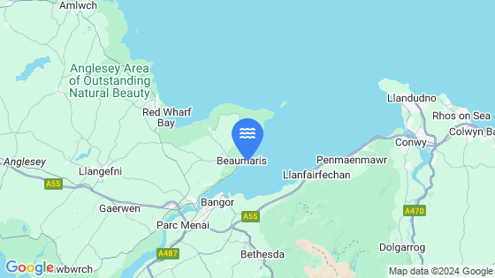 Beaumaris Tide Location Pin on Map