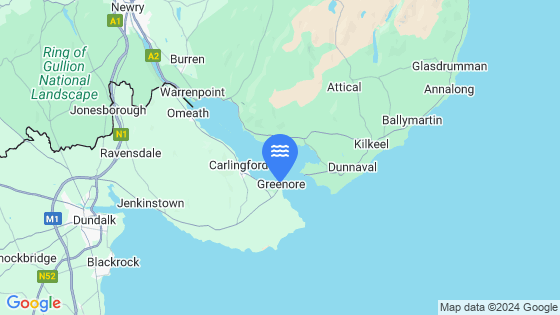 Greenore Tide Location Pin on Map