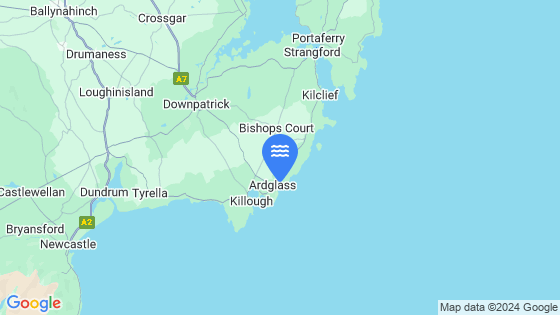 Ardglass Tide Location Pin on Map