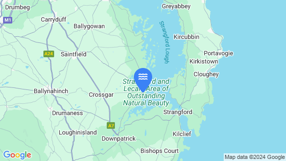 Killyleagh Tide Location Pin on Map