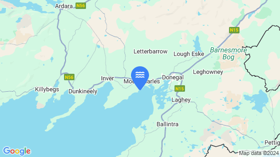 Donegal Harbour (Salt Hill Quay) Tide Location Pin on Map