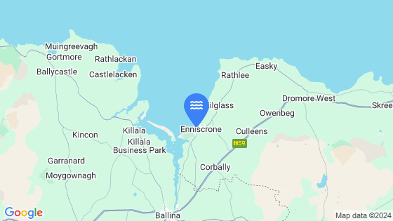 Killala Bay (Inishcrone) Tide Location Pin on Map