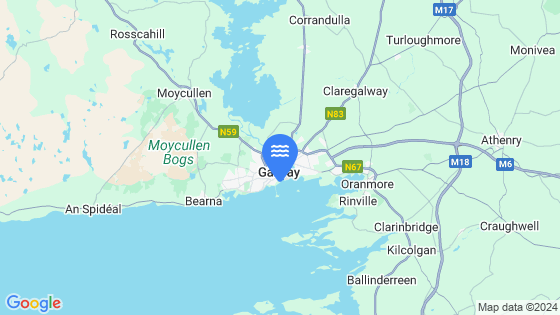 GALWAY Tide Location Pin on Map