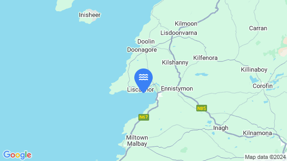 Liscannor Tide Location Pin on Map