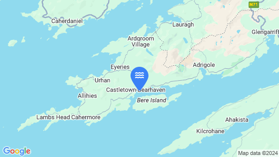 CASTLETOWN BEARHAVEN Tide Location Pin on Map