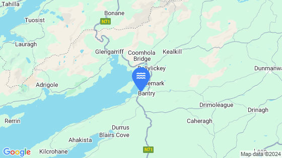 BANTRY Tide Location Pin on Map