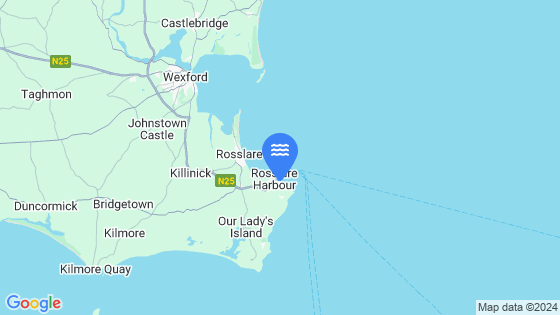 ROSSLARE EUROPORT Tide Location Pin on Map